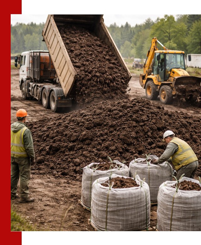 Доставка нейтрального торфа в Бирске оптом и в розницу