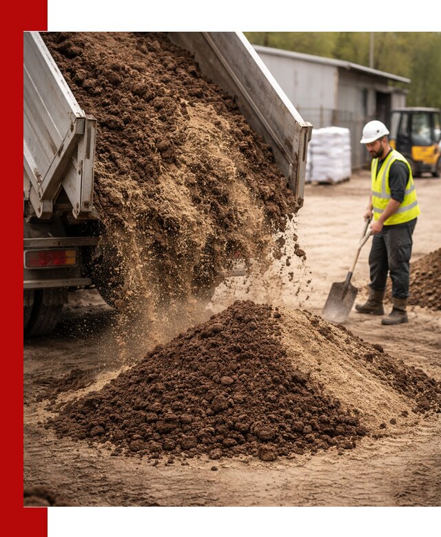 Доставка торфо-песчаной смеси в Бирске для строительства и озеленения
