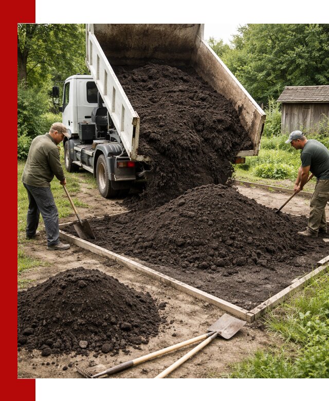 Купить чистый чернозем для огорода с доставкой в Бирске