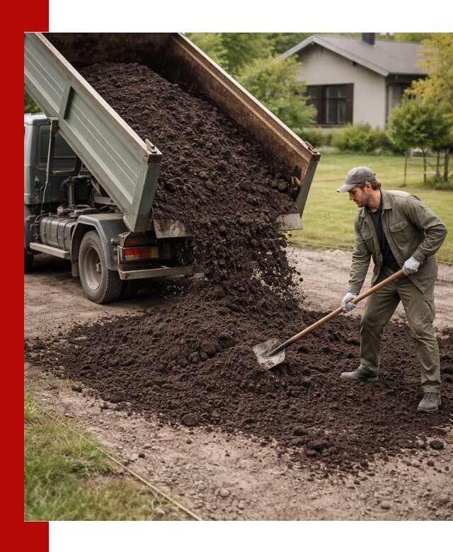 Чернозем для газона с доставкой в Бирске быстро и качественно