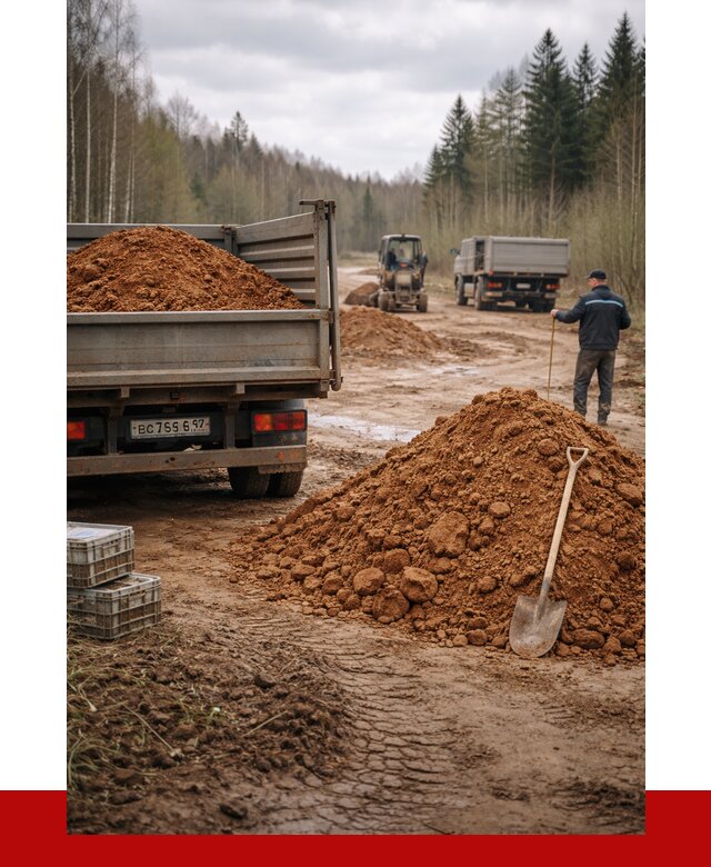 Глина и суглинки в Бирске от 4677 р. за куб | ПРОНЕРУДБрк