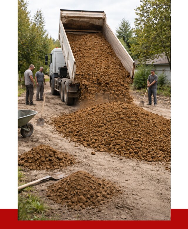 Купить суглинок с доставкой в Бирске от 2599 р. за куб | ПРОНЕРУДБрк