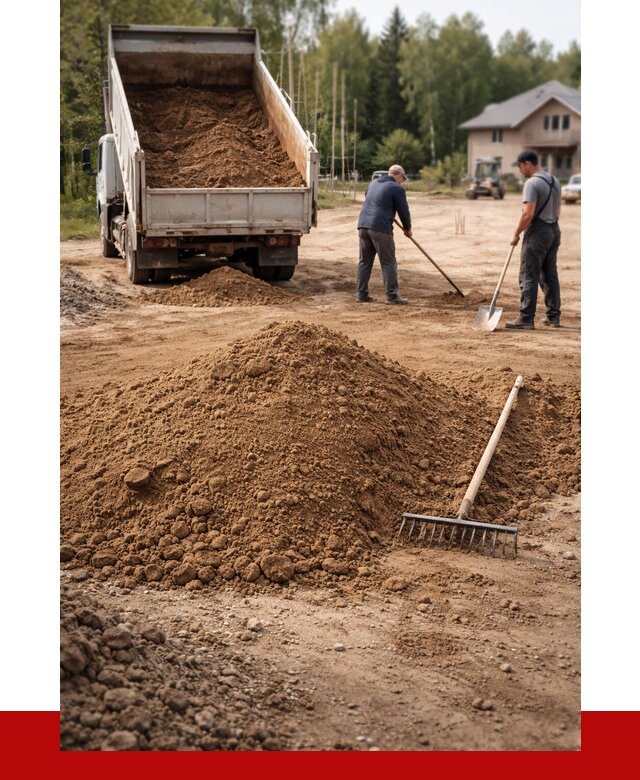 Суглинок для планировки в Бирске с доставкой от 4365 р. | ПРОНЕРУДБрк