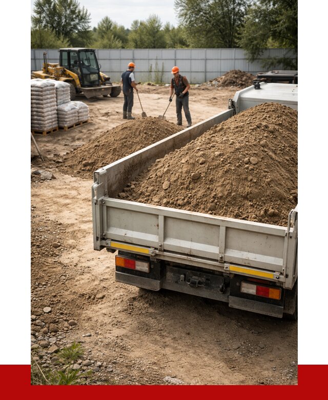 Супесь с доставкой в Бирске от 2547 р. за куб | ПРОНЕРУДБрк