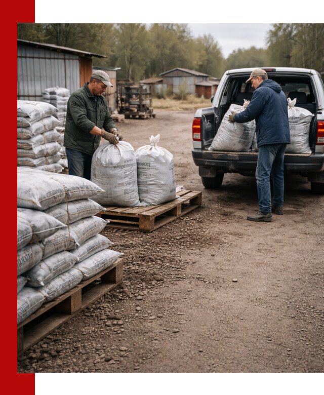 Купить конский навоз в мешках с доставкой в Бирске