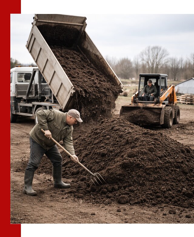 Доставка и продажа перегноя в Бирске быстро и дешево