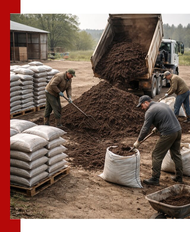 Доставка компоста оптом и в розницу в Бирске