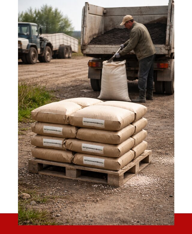 Купить нитроаммофоска в Бирске от 4365 р. за куб | ПРОНЕРУДБрк