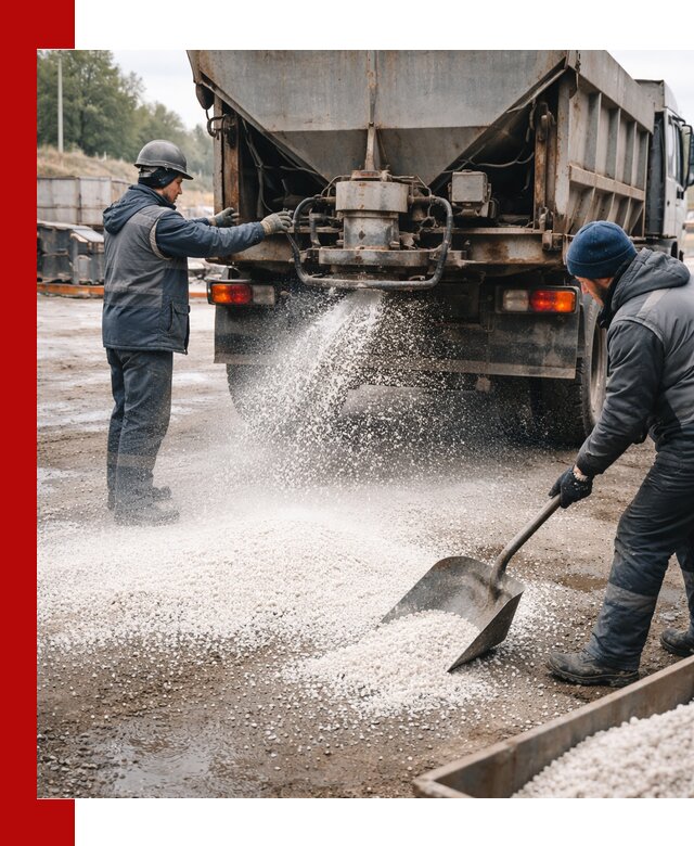 Доставка и продажа хлористого кальция в Бирске