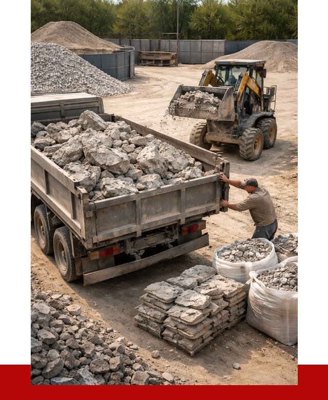 Купить бой бетона с доставкой в Бирске от 4989 р. | ПРОНЕРУДБрк