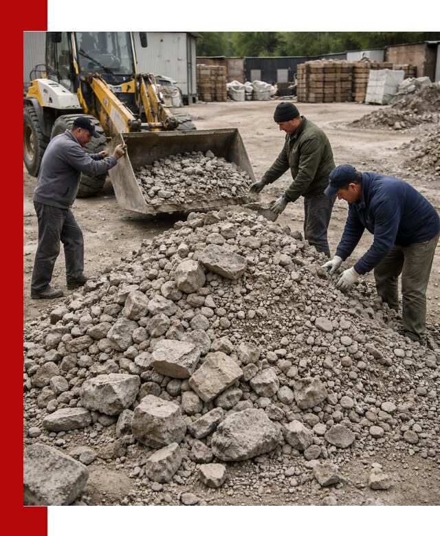 Демонтаж и вывоз бой бетона в Бирске