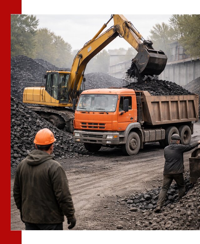 Доставка угля автотранспортом в Бирске быстро и выгодно