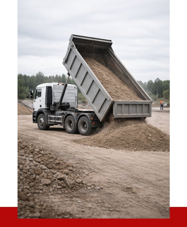 Доставка самосвалом 15 кубов в Бирске от 6756 руб. | ПРОНЕРУДБрк