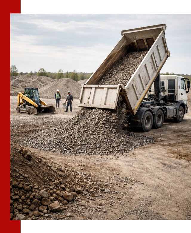 Доставка самосвалом 25 м³ в Бирске быстро и надежно