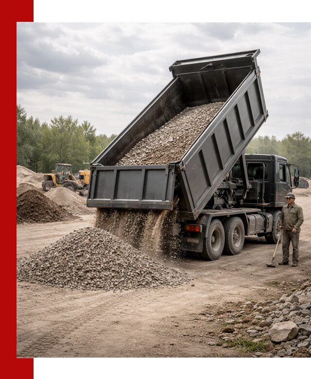 Доставка самосвалом 30 м3 по выгодным ценам в Бирске