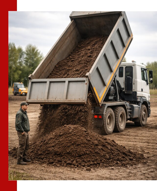 Аренда самосвала с водителем в Бирске для сыпучих грузов и навоза