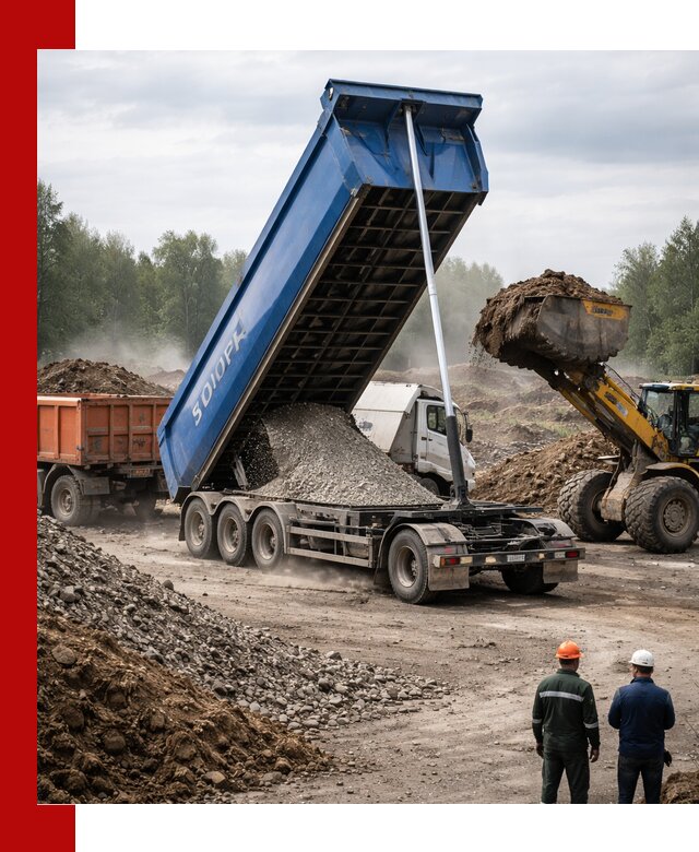 Аренда тонар 40 тонн в Бирске с доставкой материалов