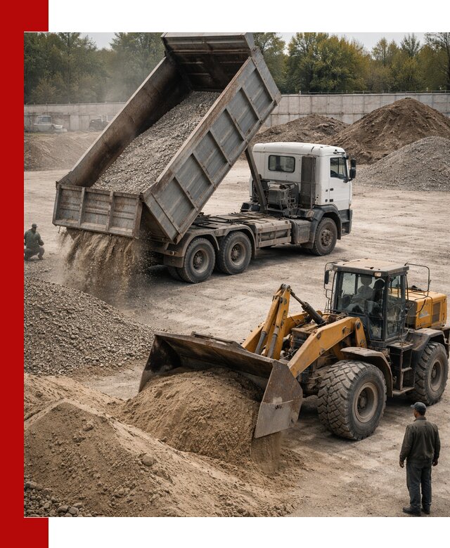 Перевозка сыпучих грузов самосвалами и бортовыми в Бирске