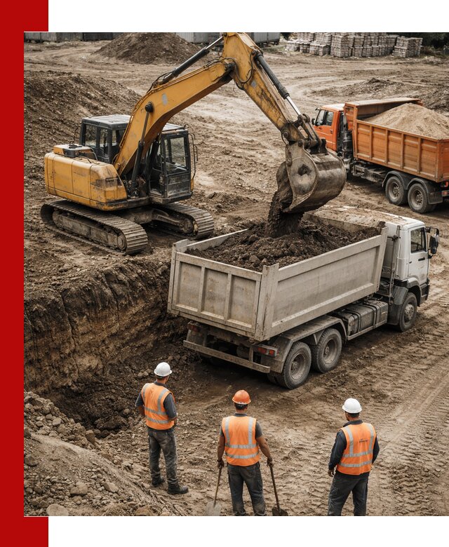 Разработка грунта для строительства и благоустройства в Бирске