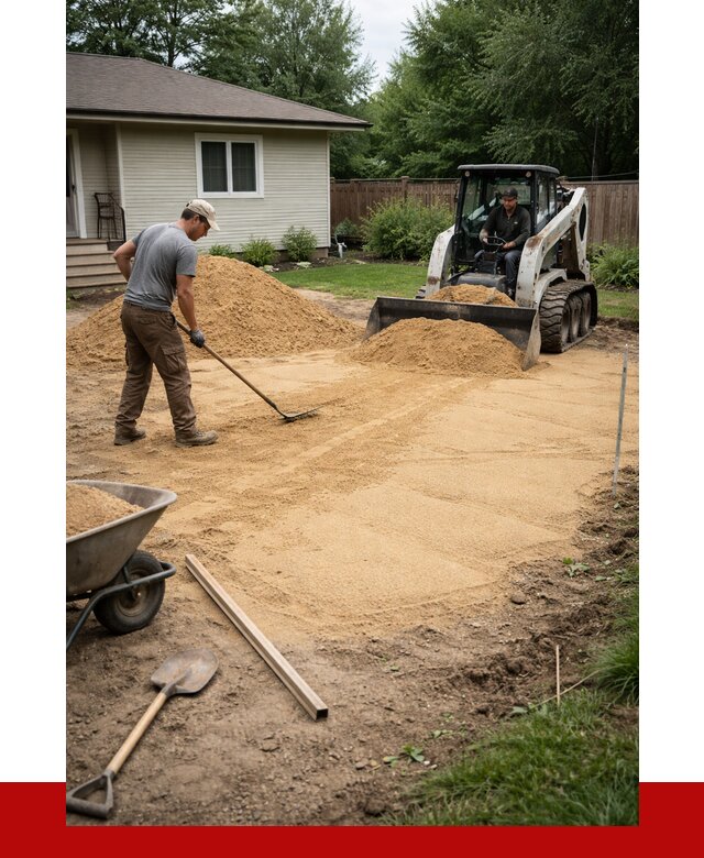 Отсыпка участка песком в Бирске, от 2599 р., ПРОНЕРУДБрк