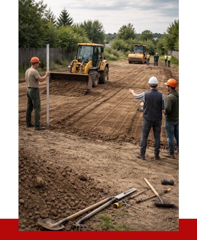 Планировка участка грунтом в Бирске от 4677 р ПРОНЕРУДБрк