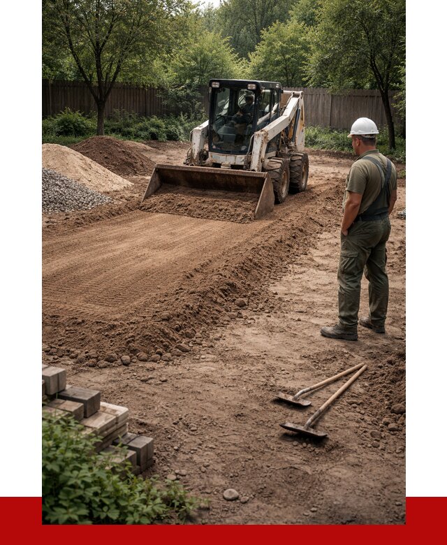 Выравнивание участка под ключ в Бирске от 3638 р. | ПРОНЕРУДБрк