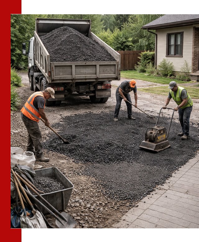 Асфальтовая крошка для двора с доставкой в Бирске